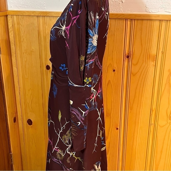 Rag & Bone Rainier Front Zip Floral Dress Sz-4 - Picture 6 of 14